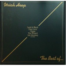URIAH HEEP The Best Of ... (Bronze – 28 784 XOT) Germany 1987 reissue compilation LP of 1975 album (Classic Rock, Psychedelic Rock, Prog Rock)